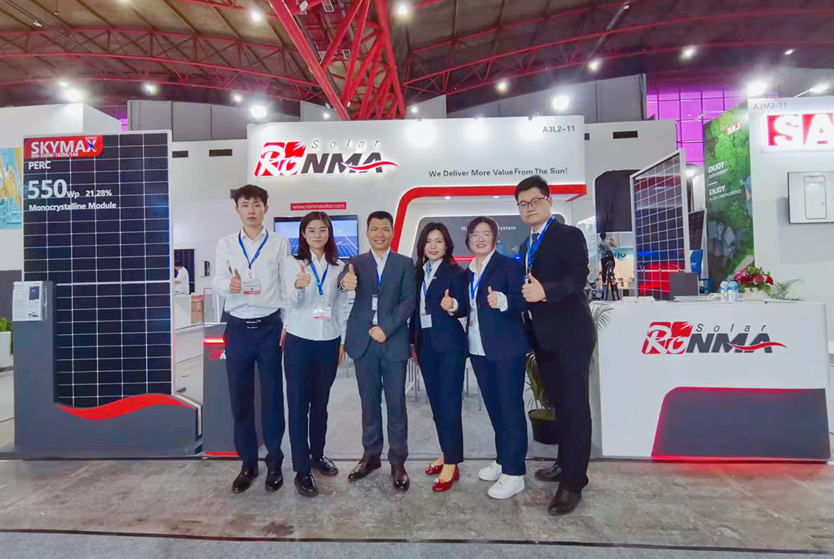 RonmaSolar Showcase Its Products In SolarTech Indonesia 2023